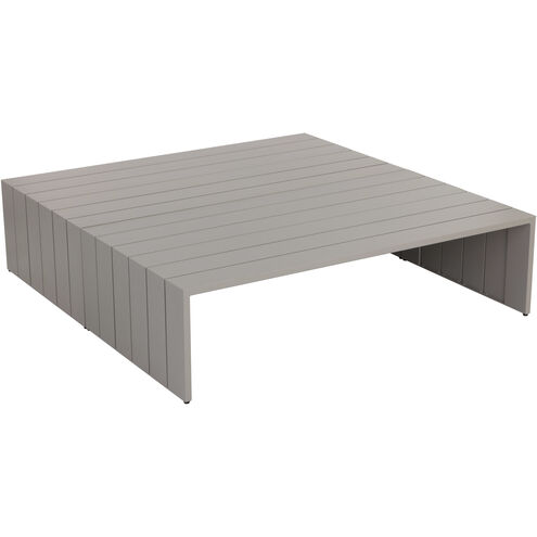 Verin 60 X 31.25 inch Greige Outdoor Coffee Table